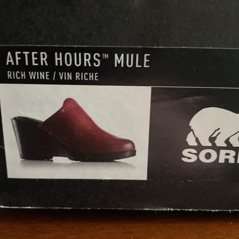 Sorel After Hours Mules with Chunky Sole and Slip-On Design - Picture 5 of 6